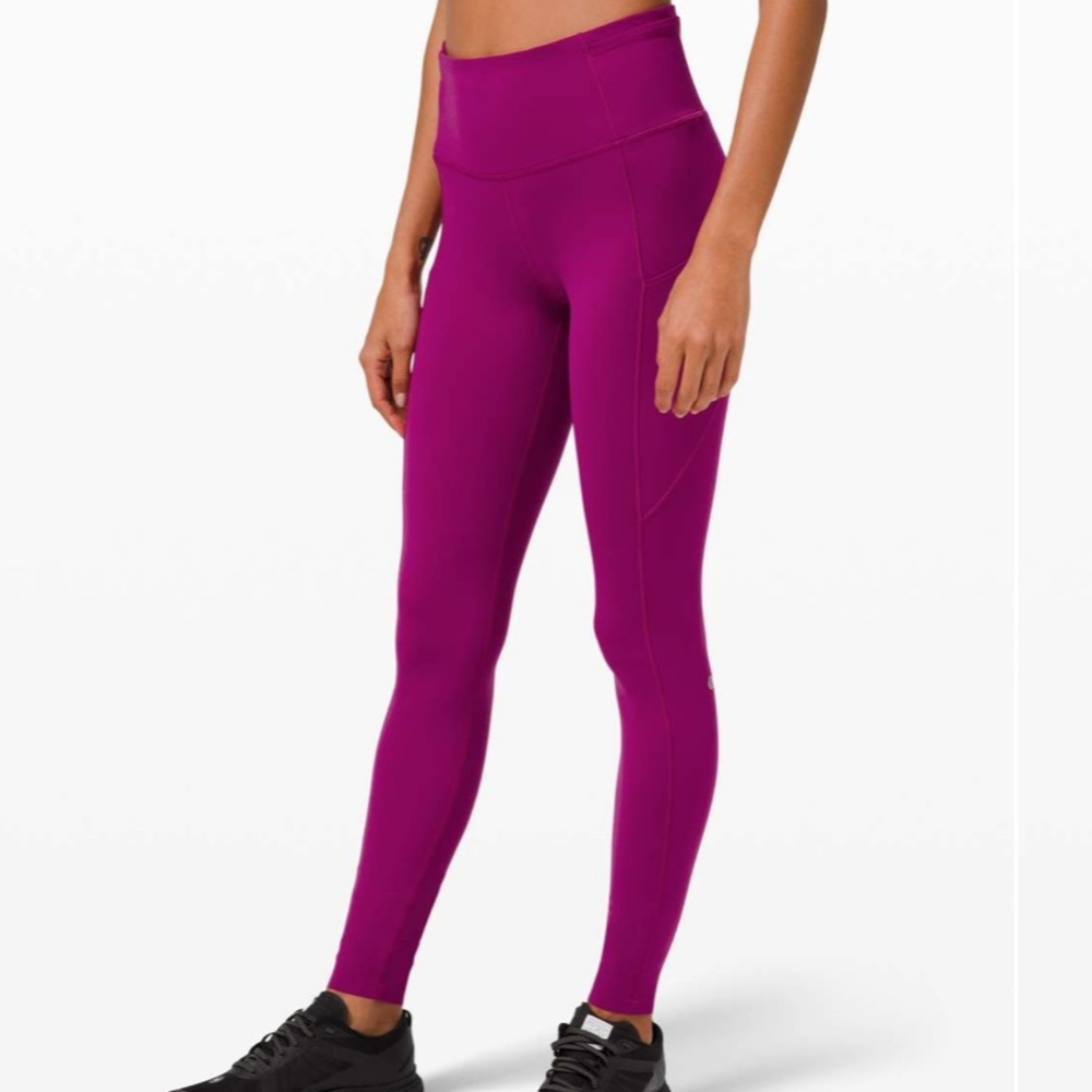 Lululemon Fast and Free High-Rise Tight 28" *Non-Reflective Brushed Nulux